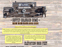 Tablet Screenshot of guffeycolorado.com